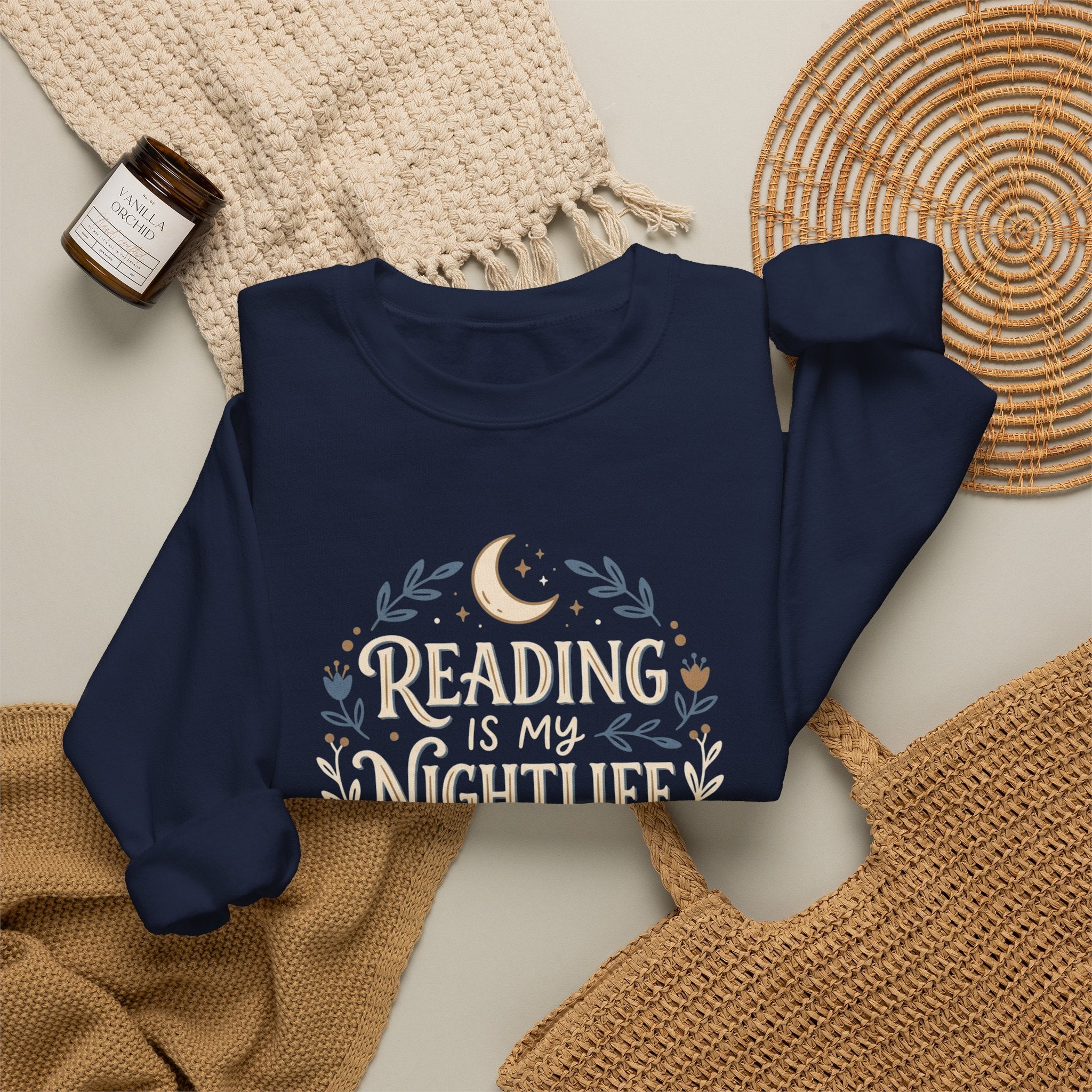 Reading Nightlife Crewneck Sweatshirt