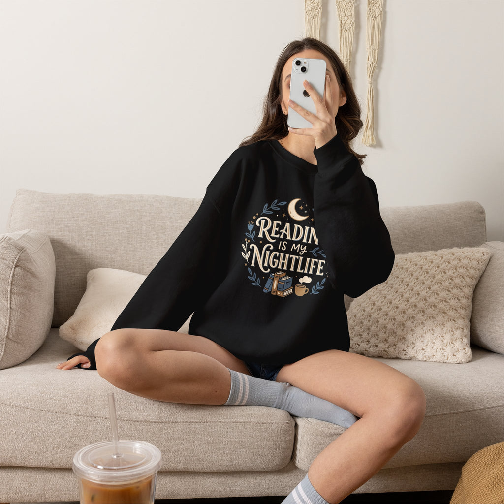Reading Nightlife Crewneck Sweatshirt