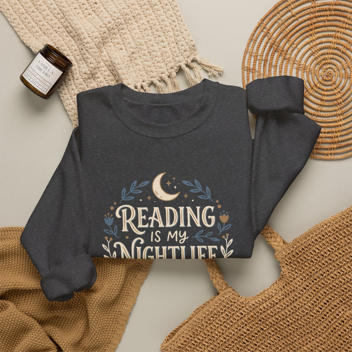 Reading Nightlife Crewneck Sweatshirt