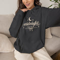 Midnight Nook Hoodie — Cozy Moon & Stars Pullover