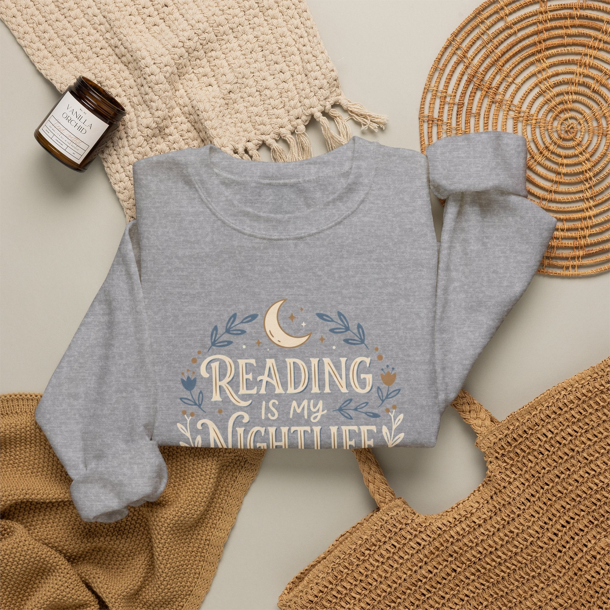 Reading Nightlife Crewneck Sweatshirt