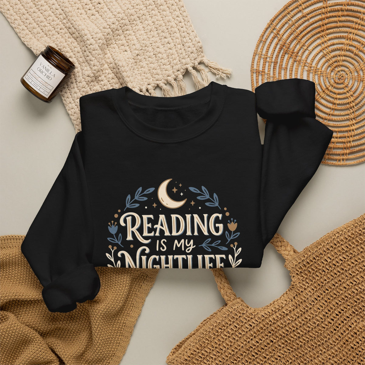 Reading Nightlife Crewneck Sweatshirt