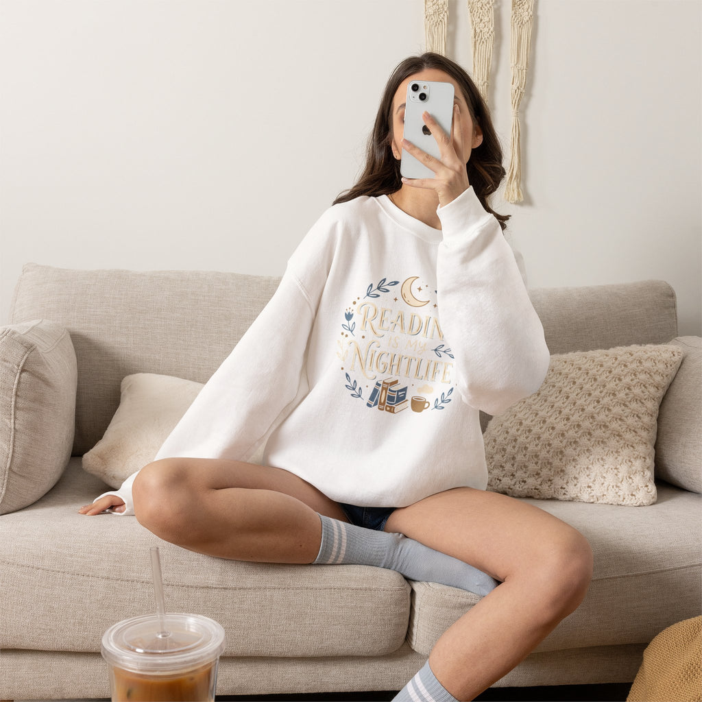 Reading Nightlife Crewneck Sweatshirt