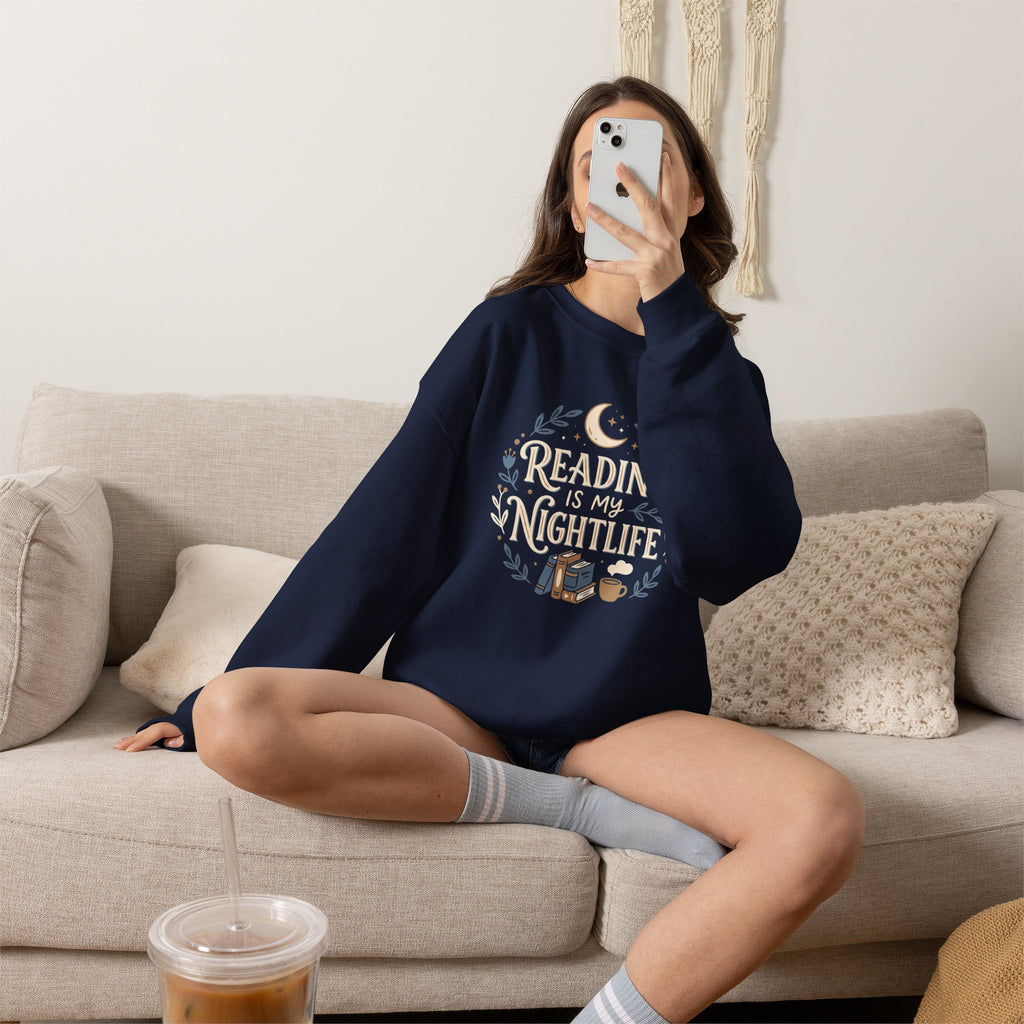 Reading Nightlife Crewneck Sweatshirt