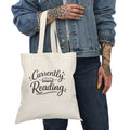 Currently Reading Canvas Tote - Book Lover Natural Cotton Bag