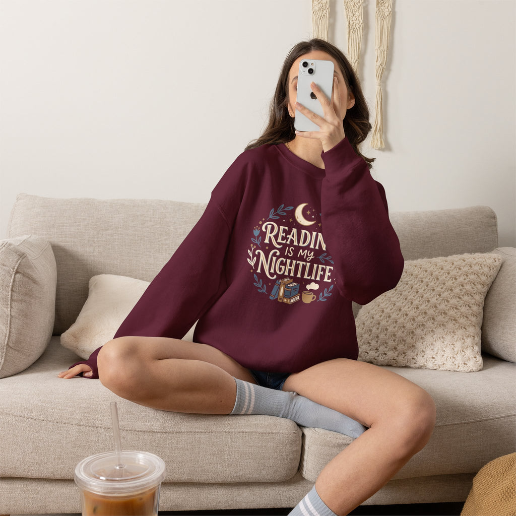 Reading Nightlife Crewneck Sweatshirt