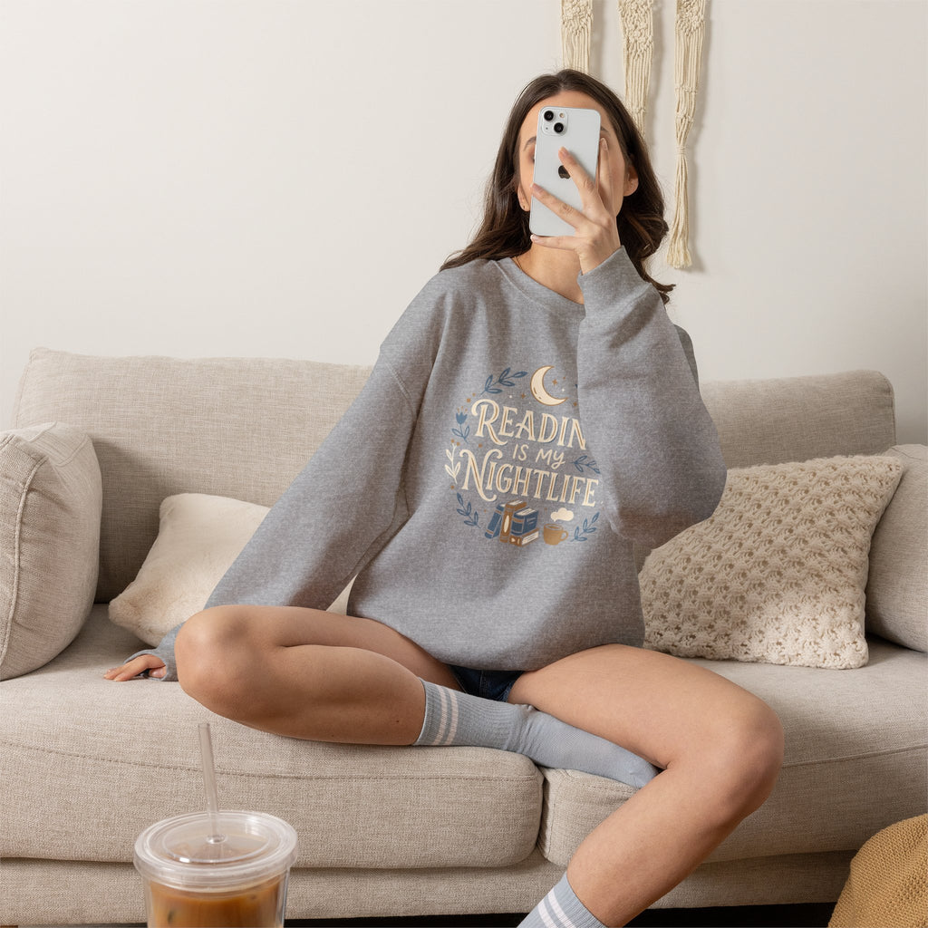 Reading Nightlife Crewneck Sweatshirt